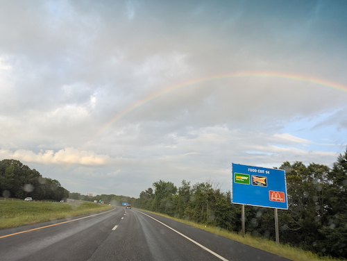 On my way to Tennessee